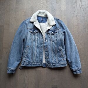 Gap Sherpa Lined Denim Jacket